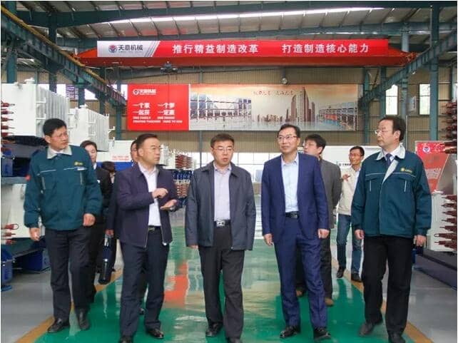 區(qū)委常委、區(qū)紀(jì)委書(shū)記、區(qū)監(jiān)委主任王慶峰調(diào)研天意機(jī)械